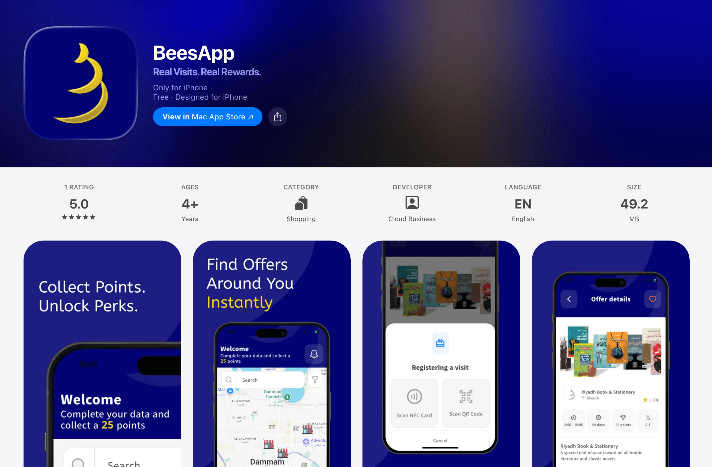 BeesApp screenshot