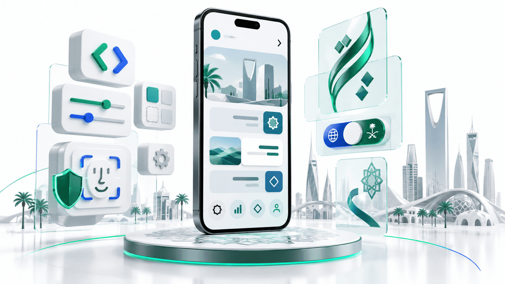 Enterprise Flutter mobile architecture for Saudi Arabia and GCC with Arabic RTL and high performance design